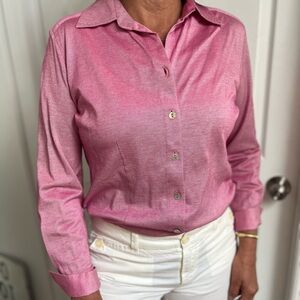 Zanella pink shirt size 10